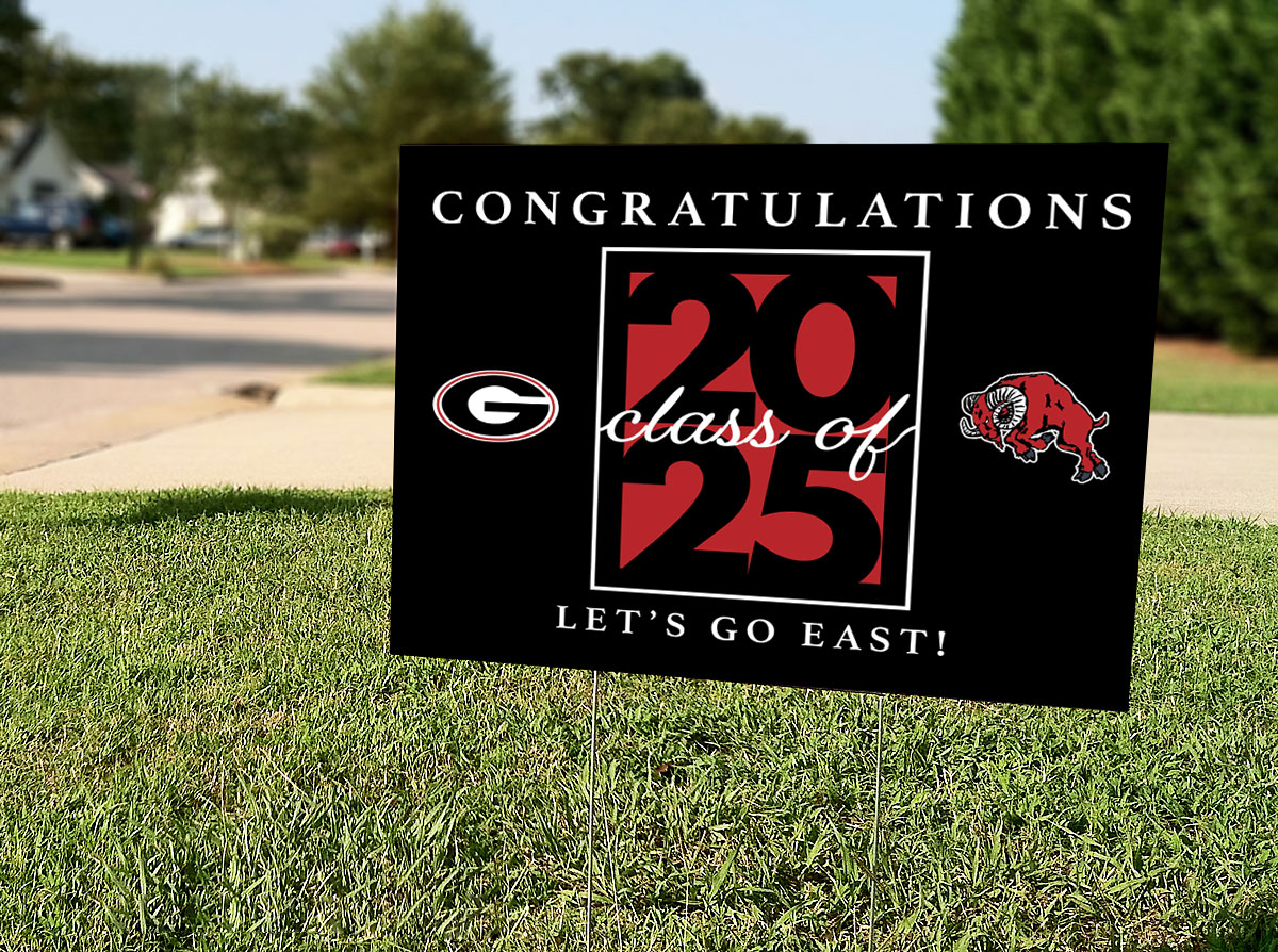 Graduation Yard Sign